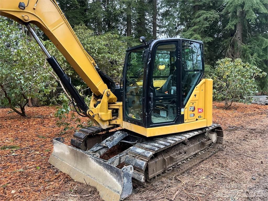 CAT 308 Rupsgraafmachines
