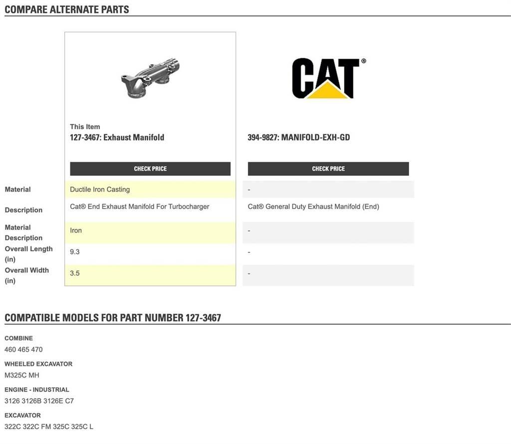 CAT 3126 Transport - Anderen