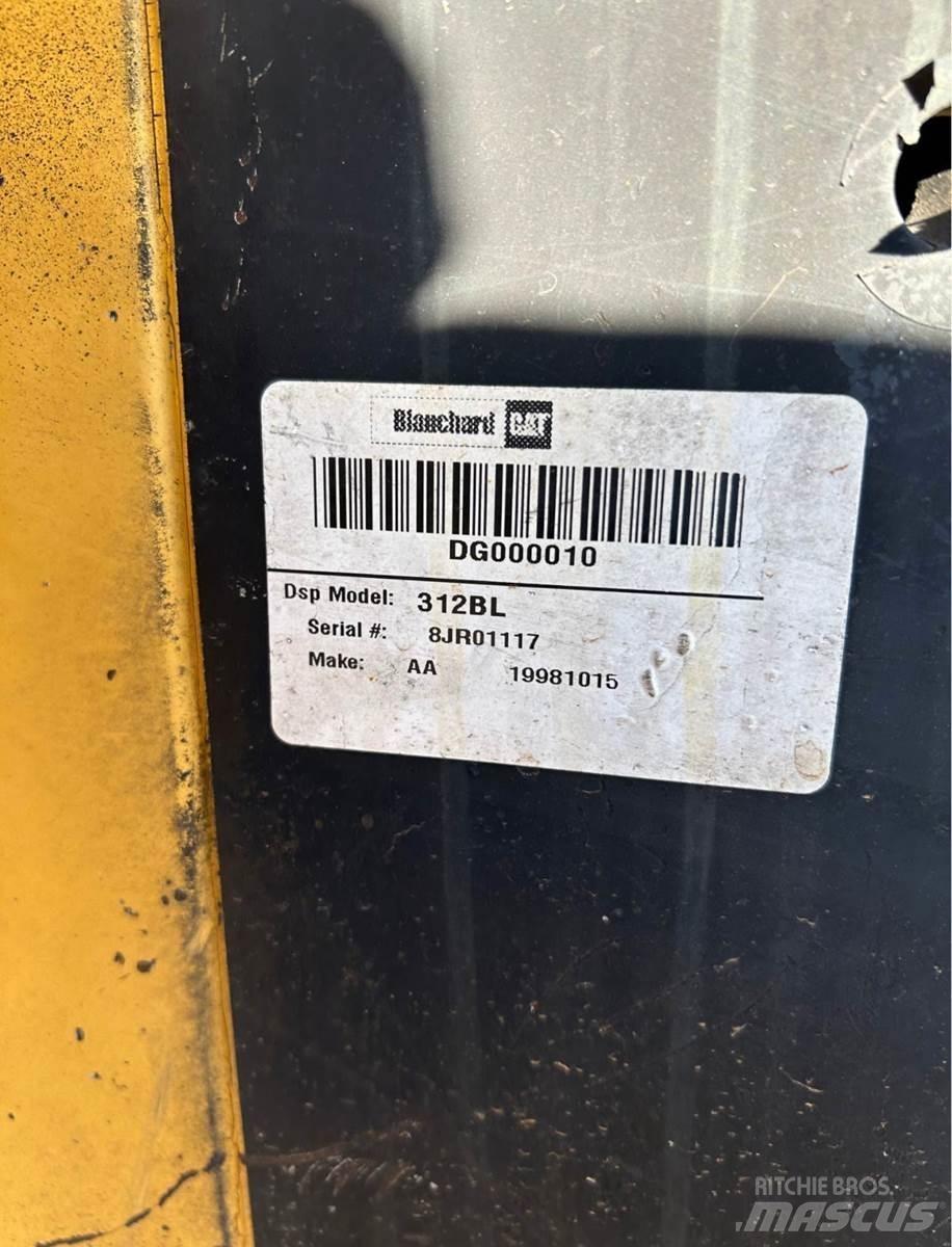 CAT 312BL Rupsgraafmachines