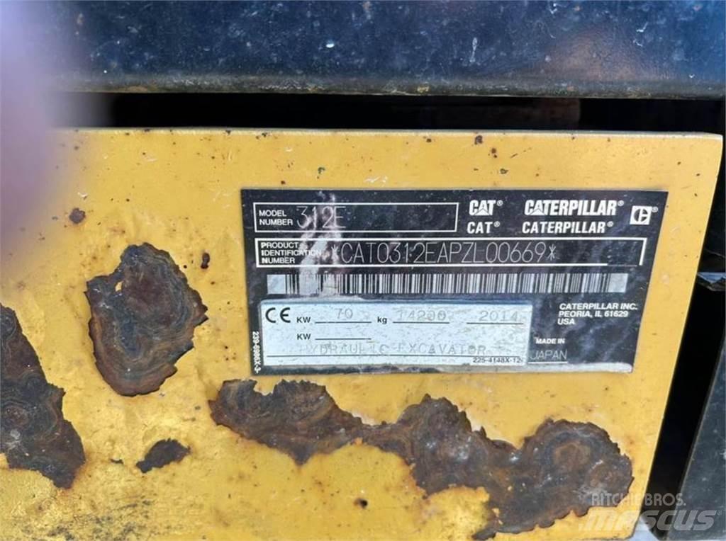 CAT 312E Rupsgraafmachines