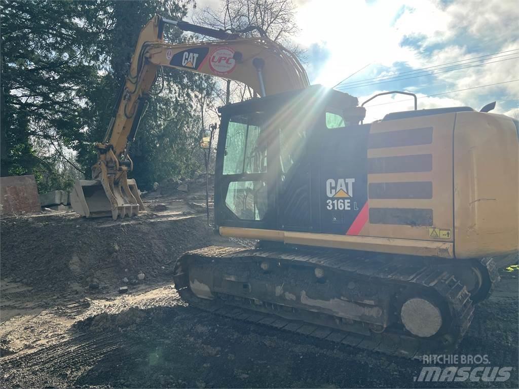 CAT 316 Rupsgraafmachines