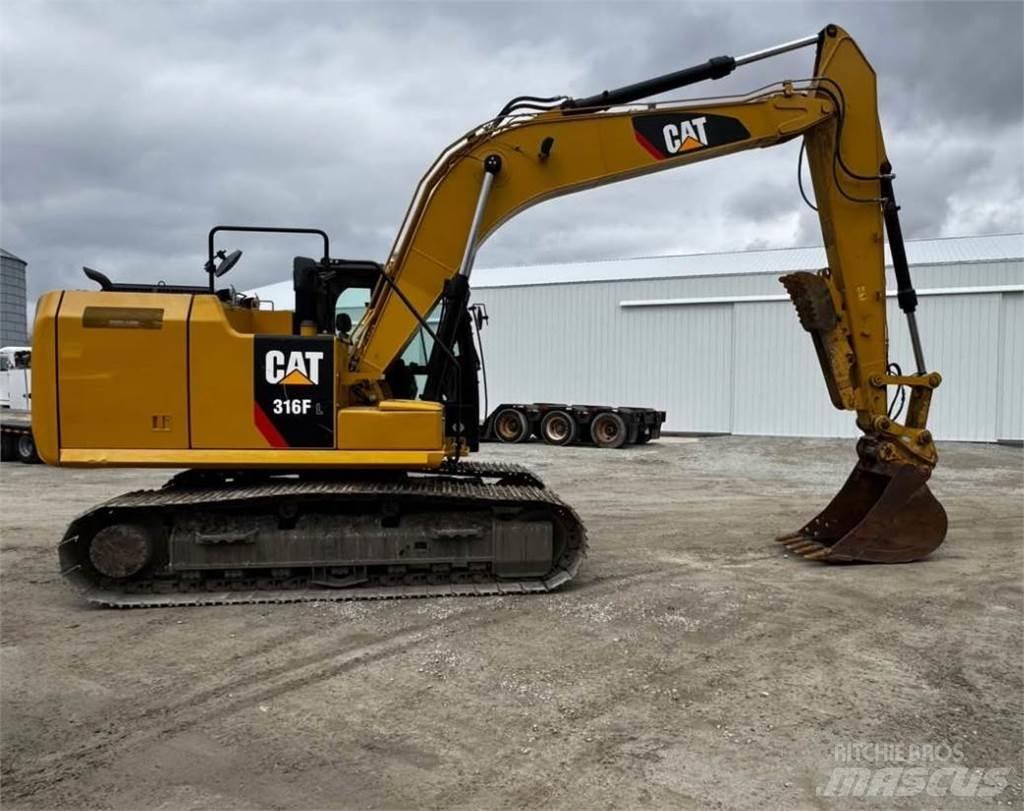 CAT 316FL Rupsgraafmachines