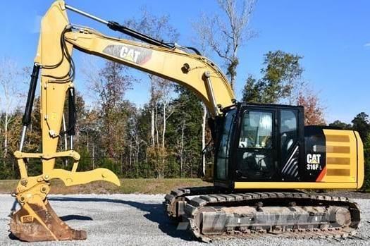 CAT 316FL Rupsgraafmachines