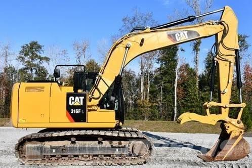 CAT 316FL Rupsgraafmachines