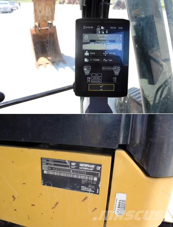 CAT 320 Rupsgraafmachines