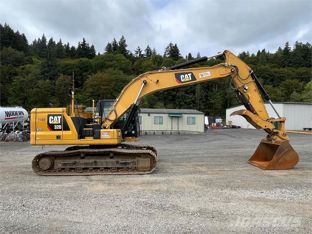 CAT 320 Rupsgraafmachines
