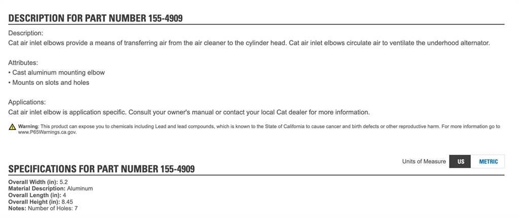 CAT C7 Transport - Anderen
