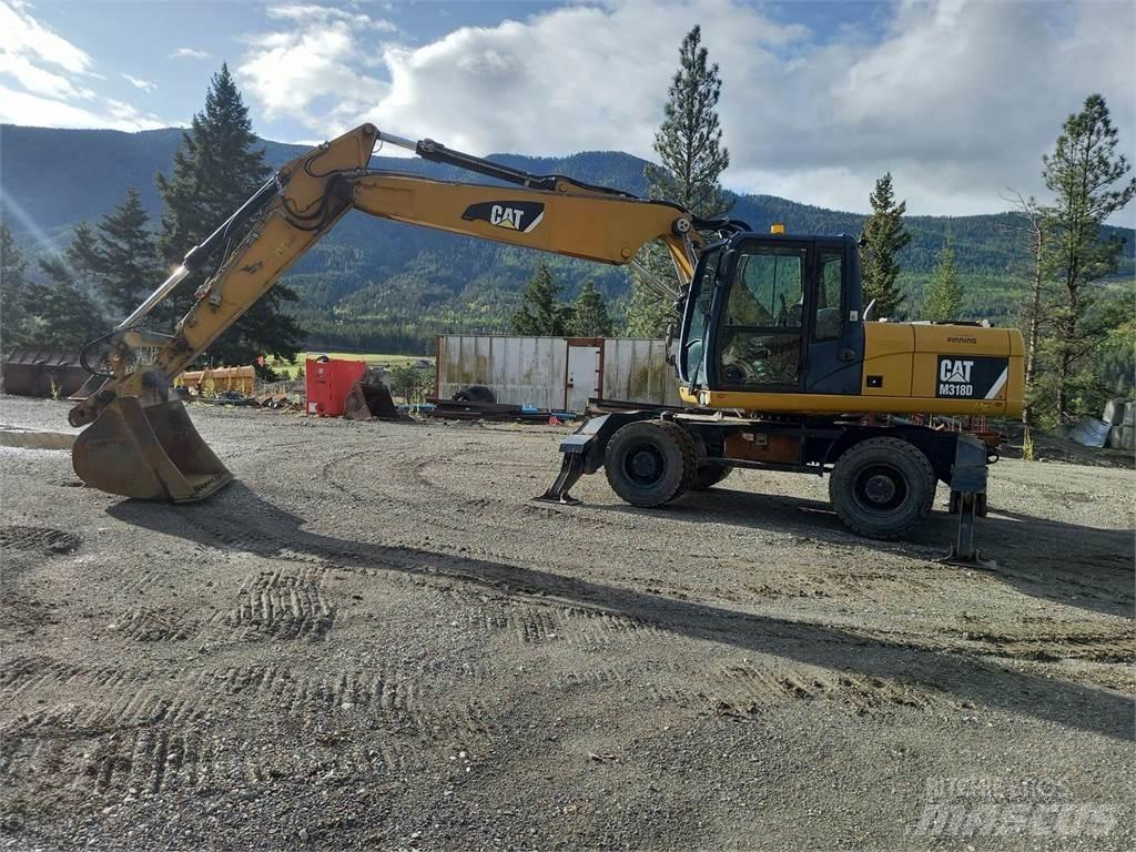 CAT M318D Rupsgraafmachines