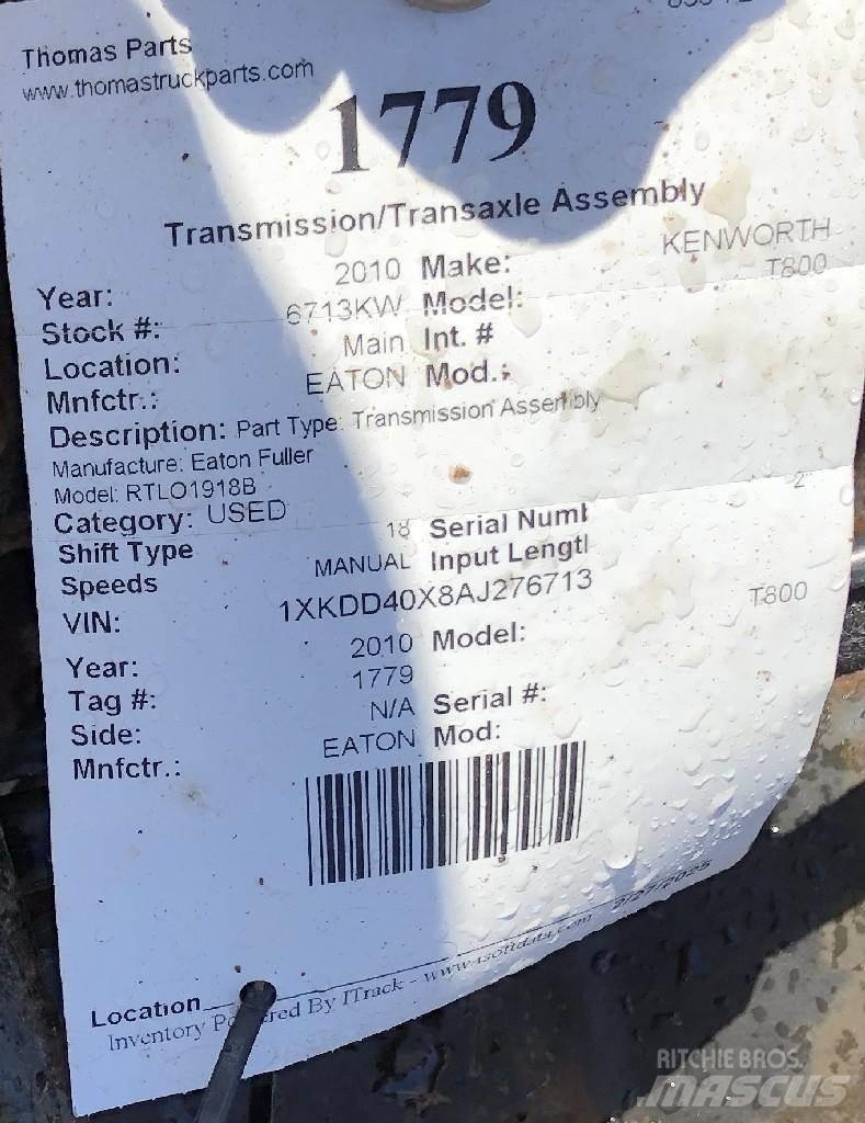 Eaton T800 Versnellingsbakken