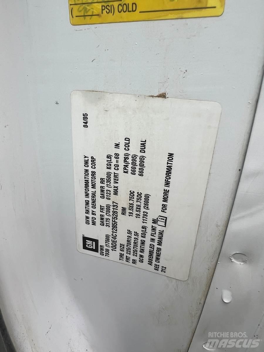GMC 4500 Onderhoud voertuigen