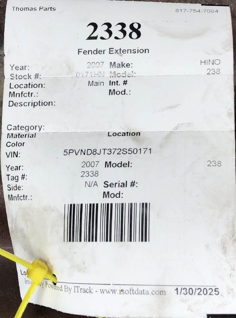 Hino 238 Transport - Anderen