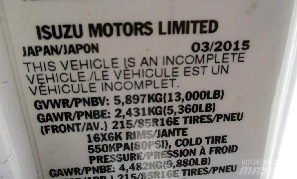 Isuzu NPR Hout snipper voertuigen
