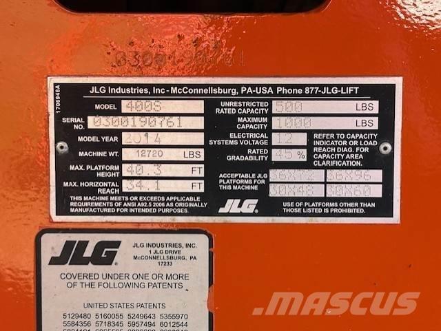 JLG 400S Andere liften en hoogwerkers