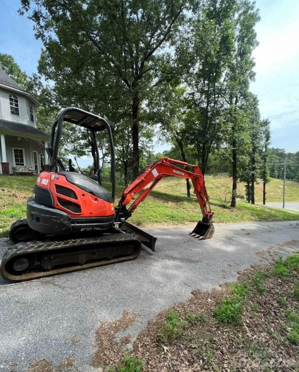 Kubota U25 Minigraafmachines < 7t