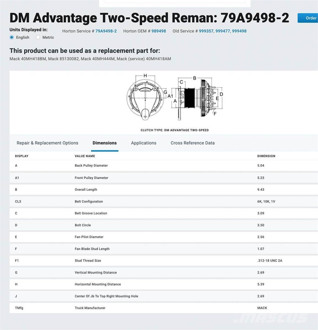Mack ASET Transport - Anderen