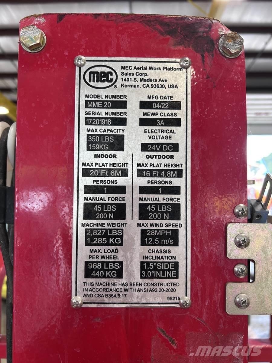 MEC OTHER Personenliften en invalideliften