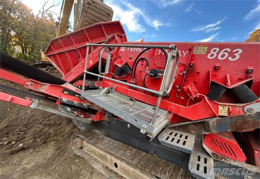 Terex 863 Zeefinstallatie