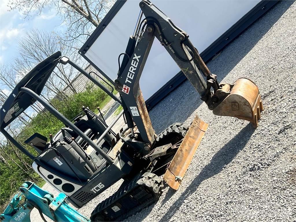 Terex TC16 Minigraafmachines < 7t