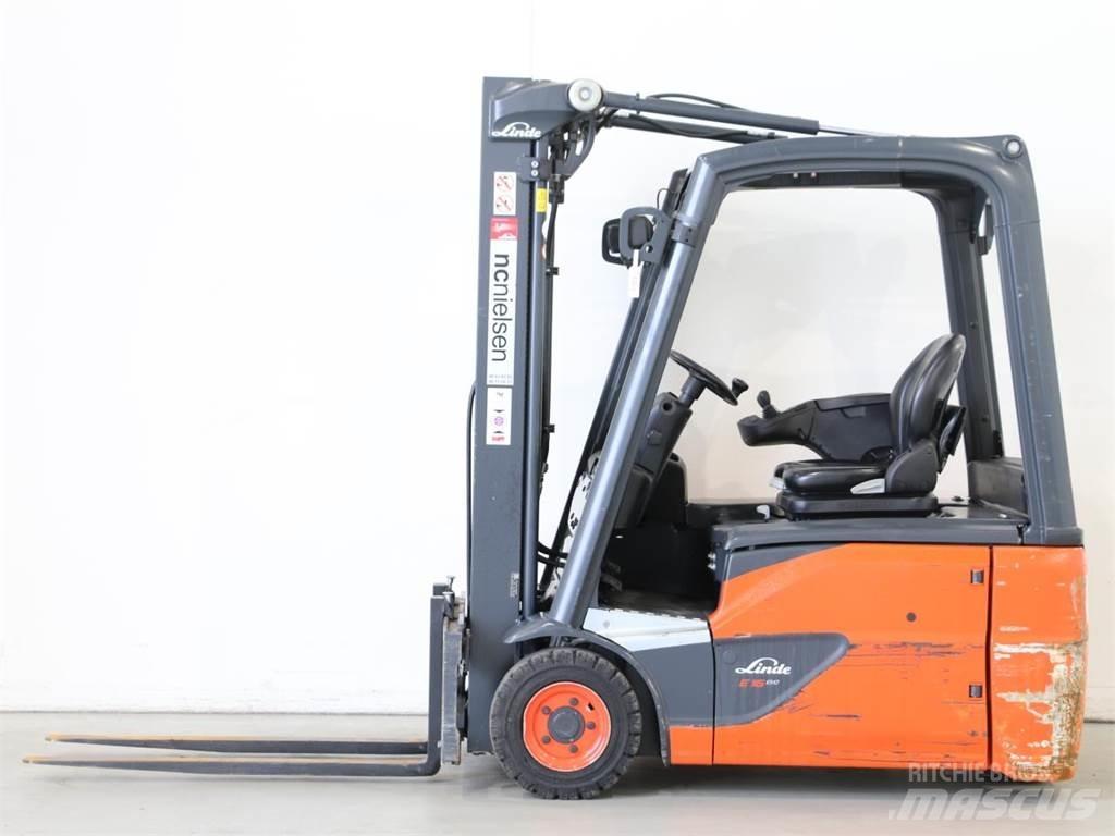 Linde E16/386-02 EVO Elektrische heftrucks