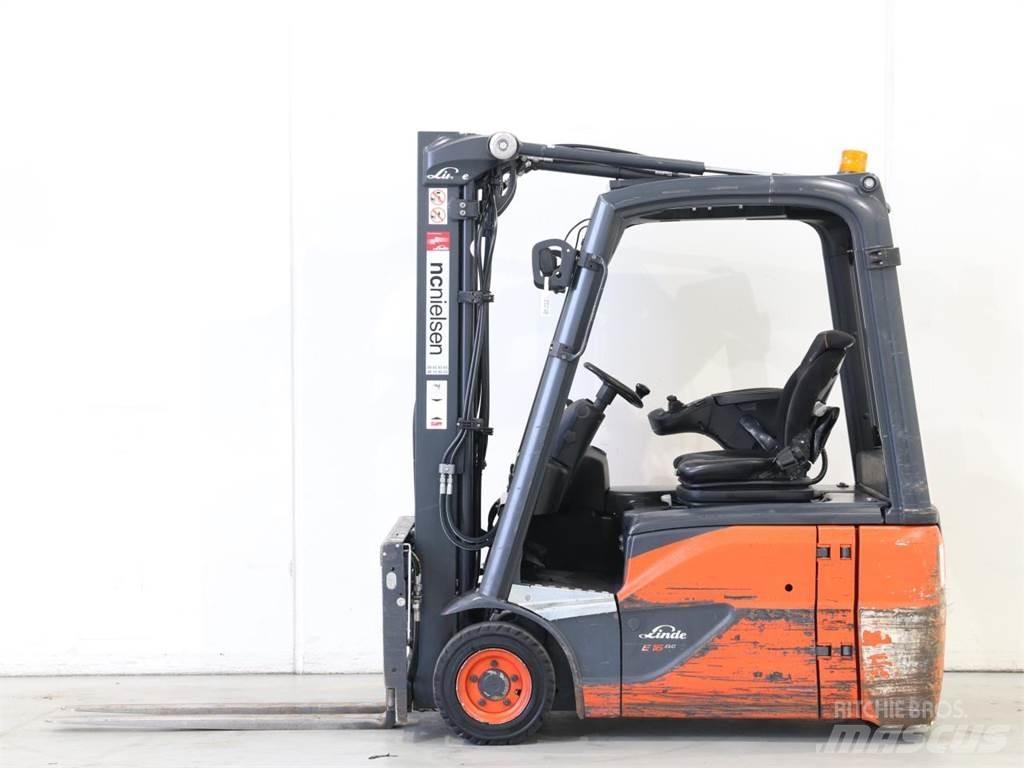 Linde E16/386-02 EVO Elektrische heftrucks