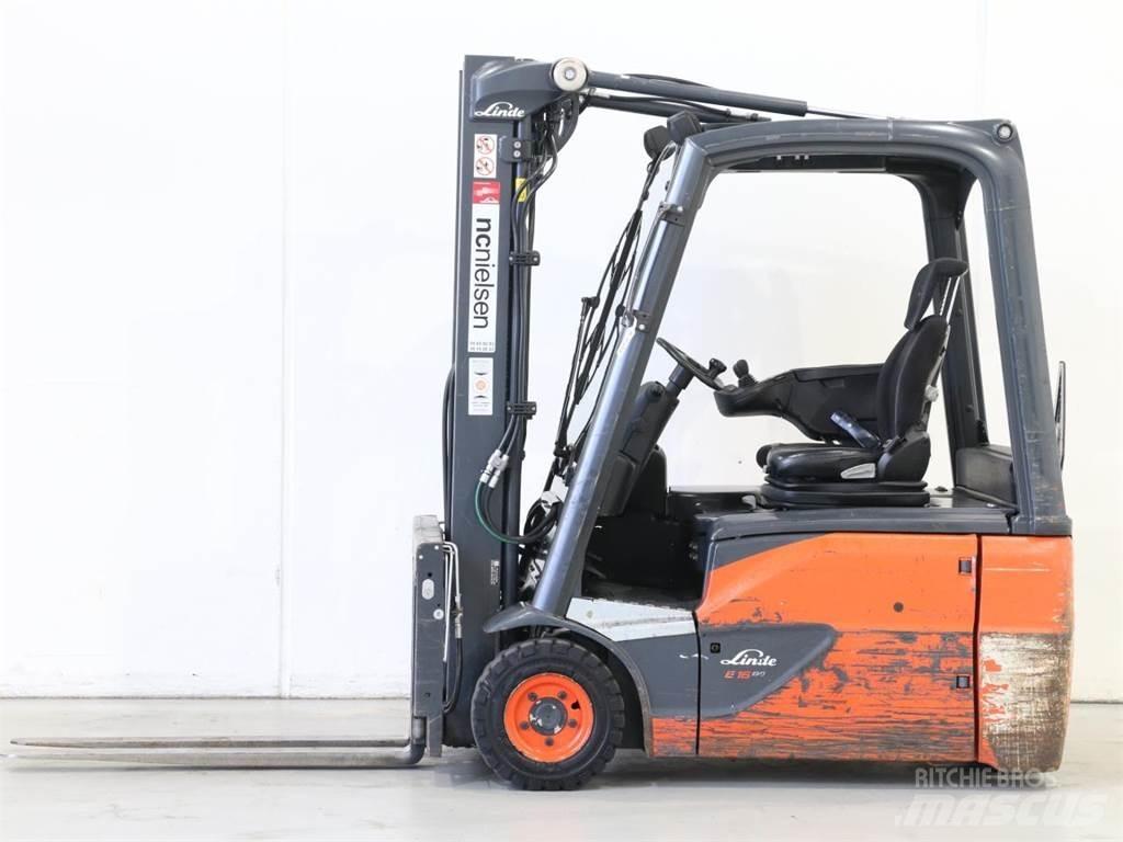 Linde E16 EVO/386-02 Elektrische heftrucks