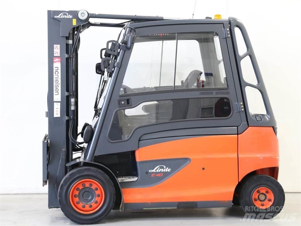 Linde E40/600HL/388 Elektrische heftrucks