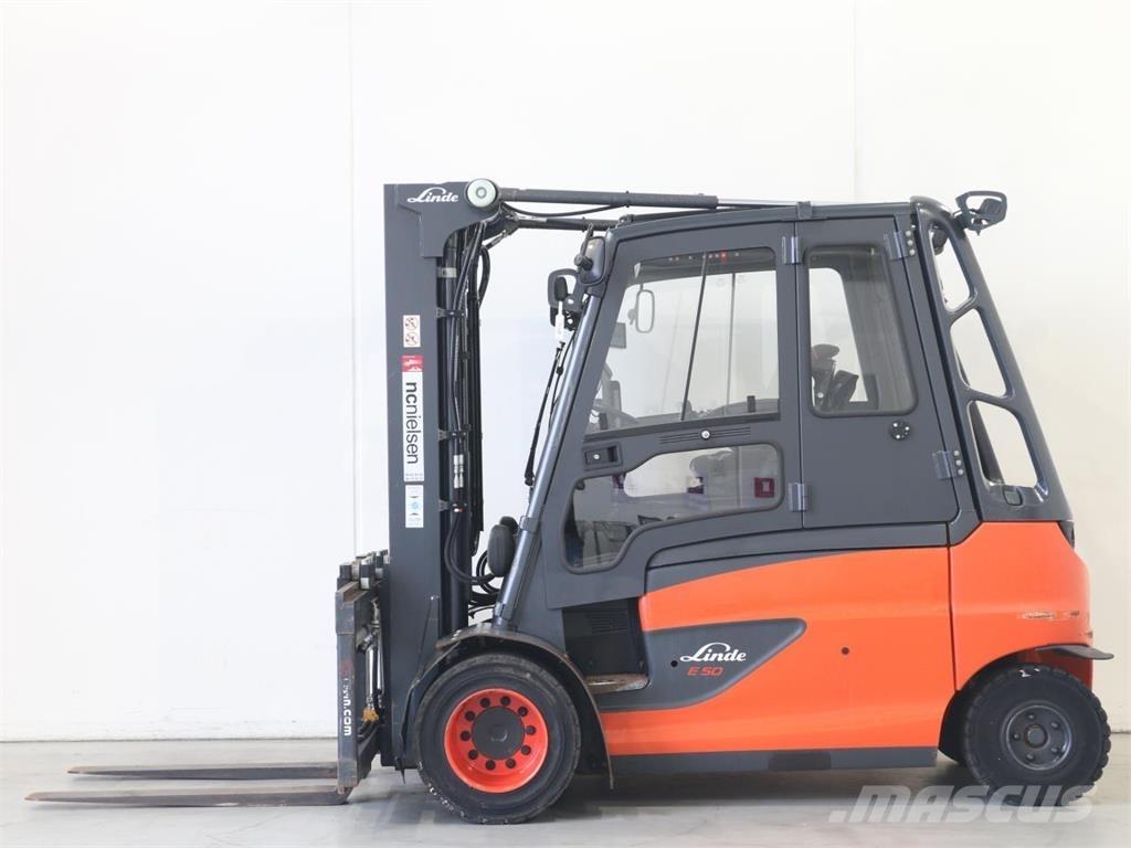 Linde E50/600HL/388 Elektrische heftrucks