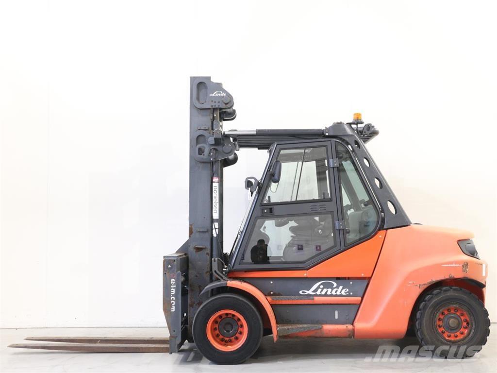 Linde H80D/396/900 Diesel heftrucks