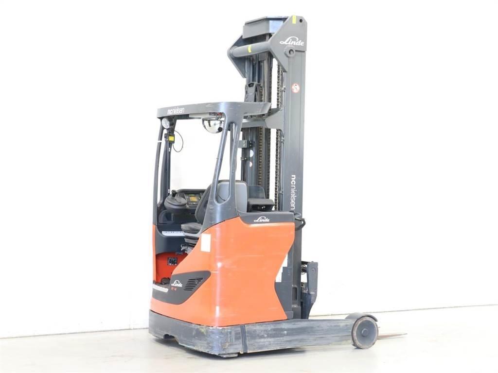 Linde R14-01/1120 Reachtruck voor hoog niveau