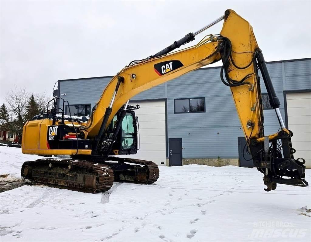 CAT 329E Rupsgraafmachines