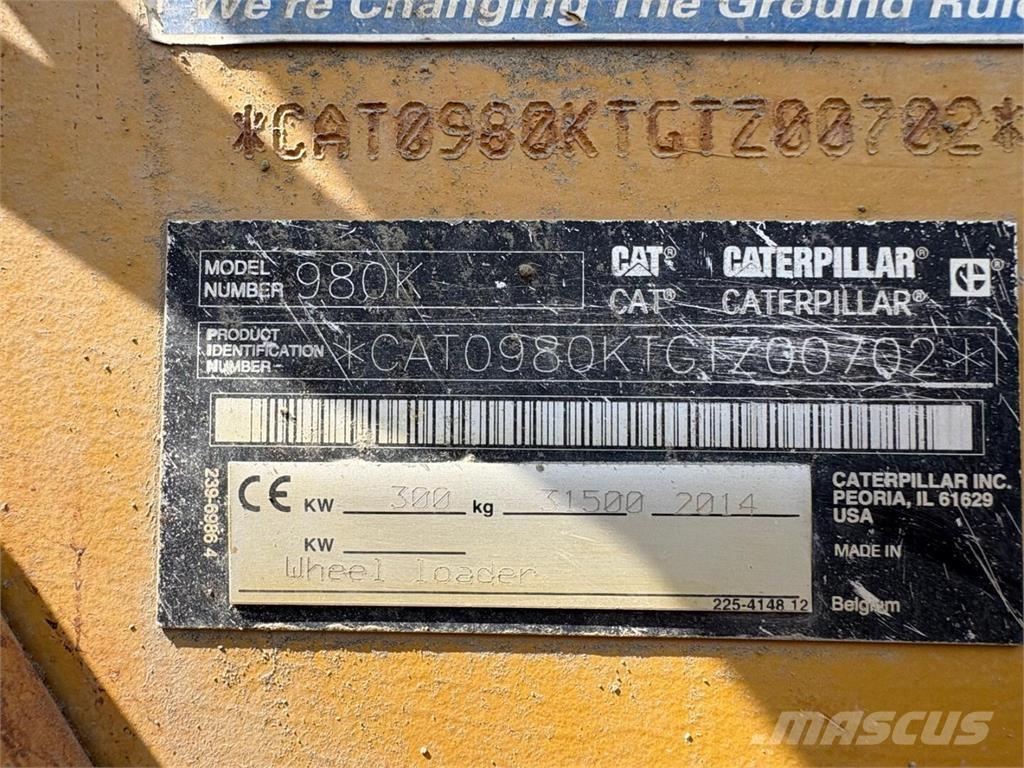 CAT 980 K Wielladers