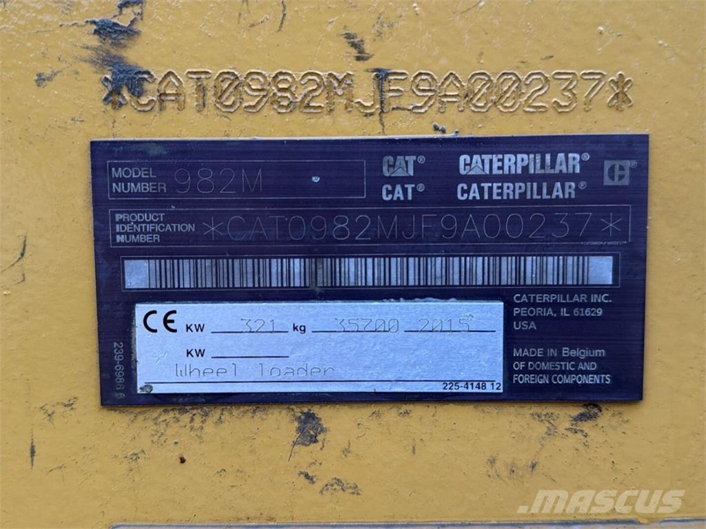 CAT 982 M Wielladers