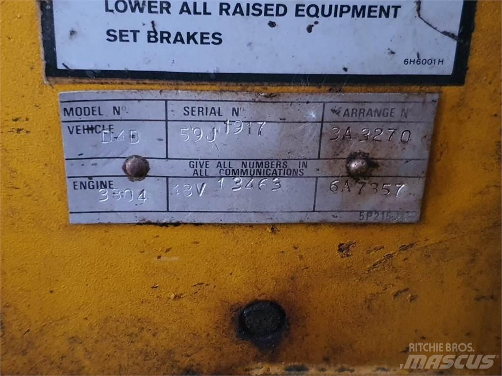 CAT D4D Rupsdozers