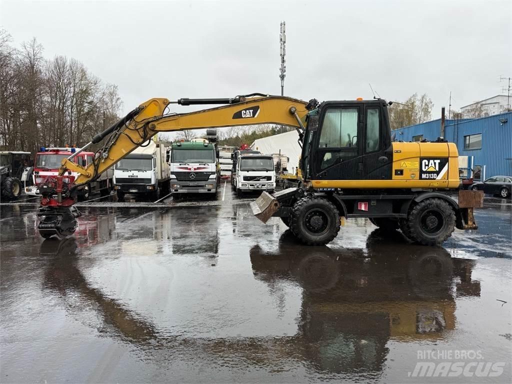 CAT M313 D Wielgraafmachines