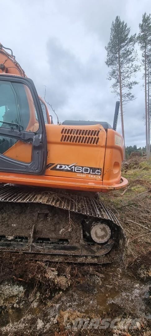 Doosan 160 LC Rupsgraafmachines