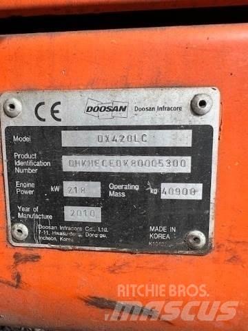 Doosan DX420LC Rupsgraafmachines