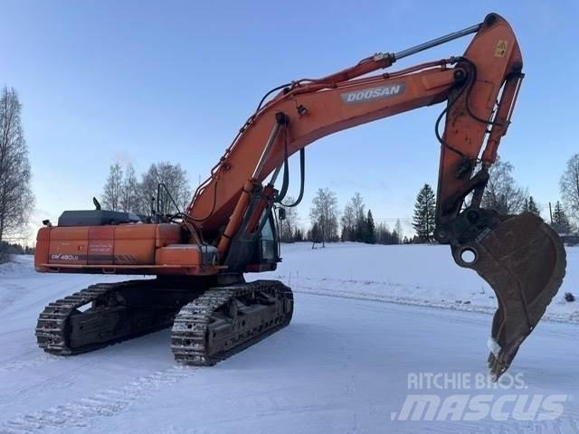 Doosan DX480LC Rupsgraafmachines