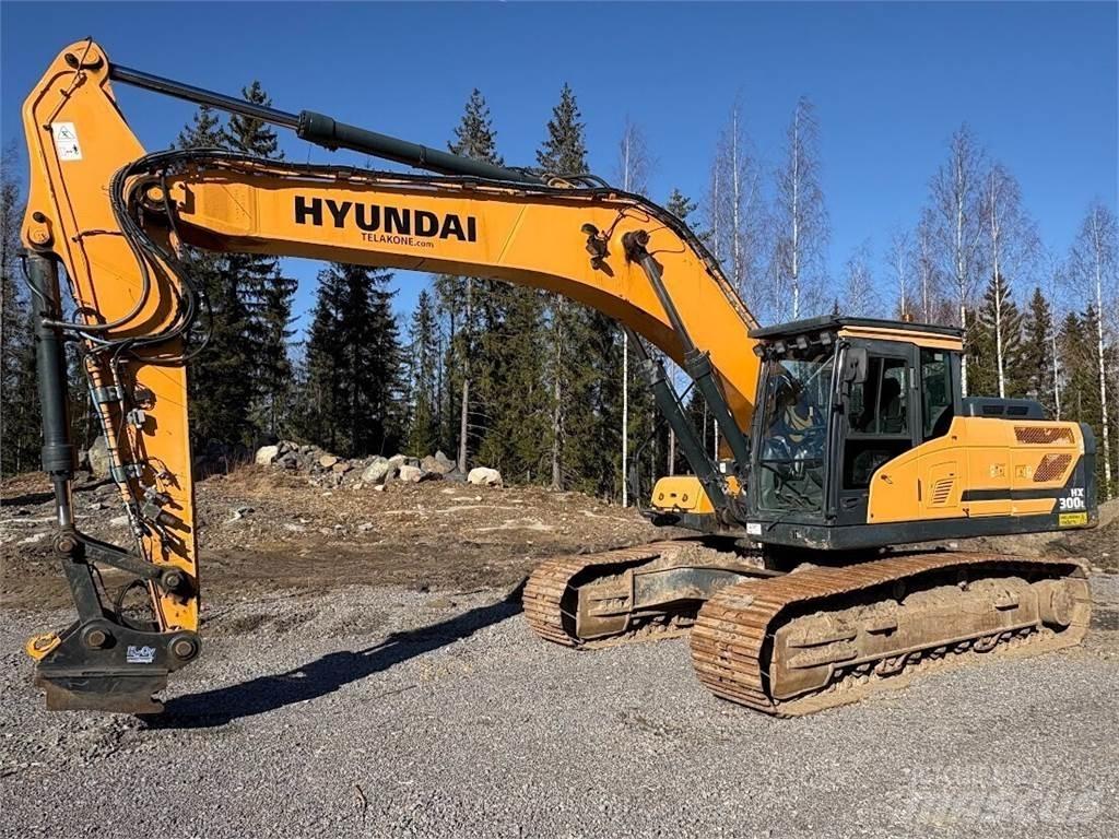 Hyundai HX300L Rupsgraafmachines