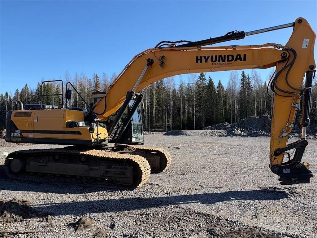 Hyundai HX300L Rupsgraafmachines