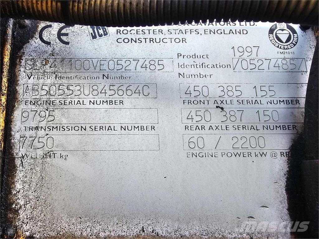 JCB 411 Wielladers