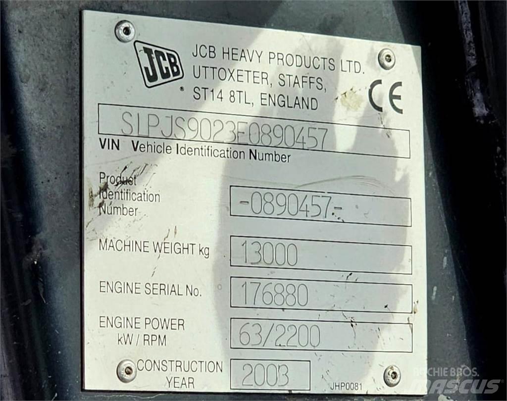 JCB JS130 Rupsgraafmachines