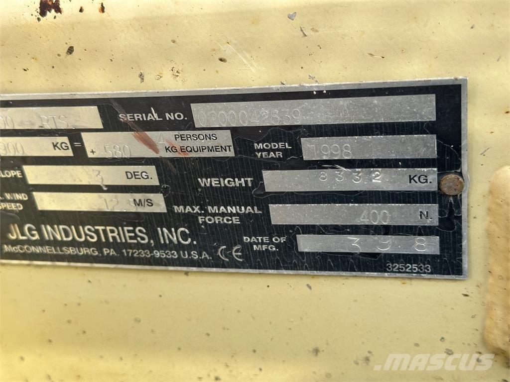 JLG 500RTS Personenliften en invalideliften