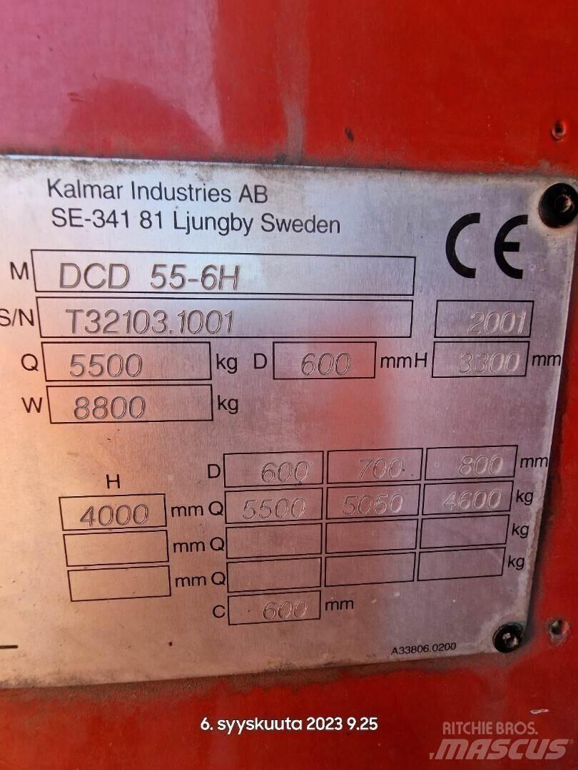 Kalmar DCD 55-6H Diesel heftrucks