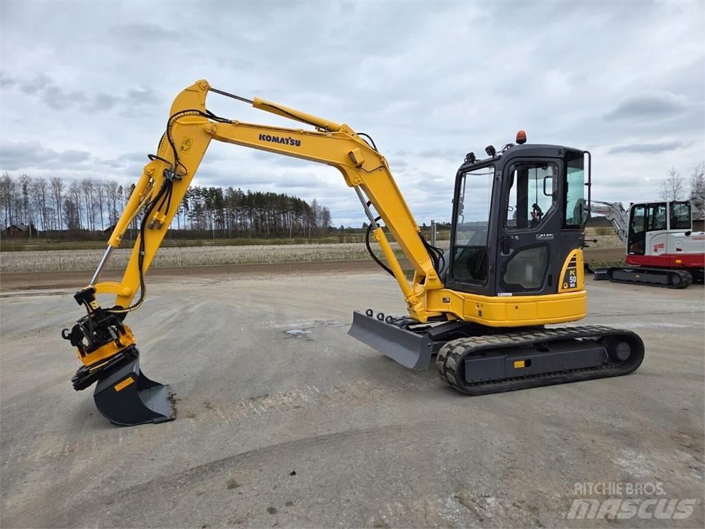 Komatsu PC50MR-2 Minigraafmachines < 7t