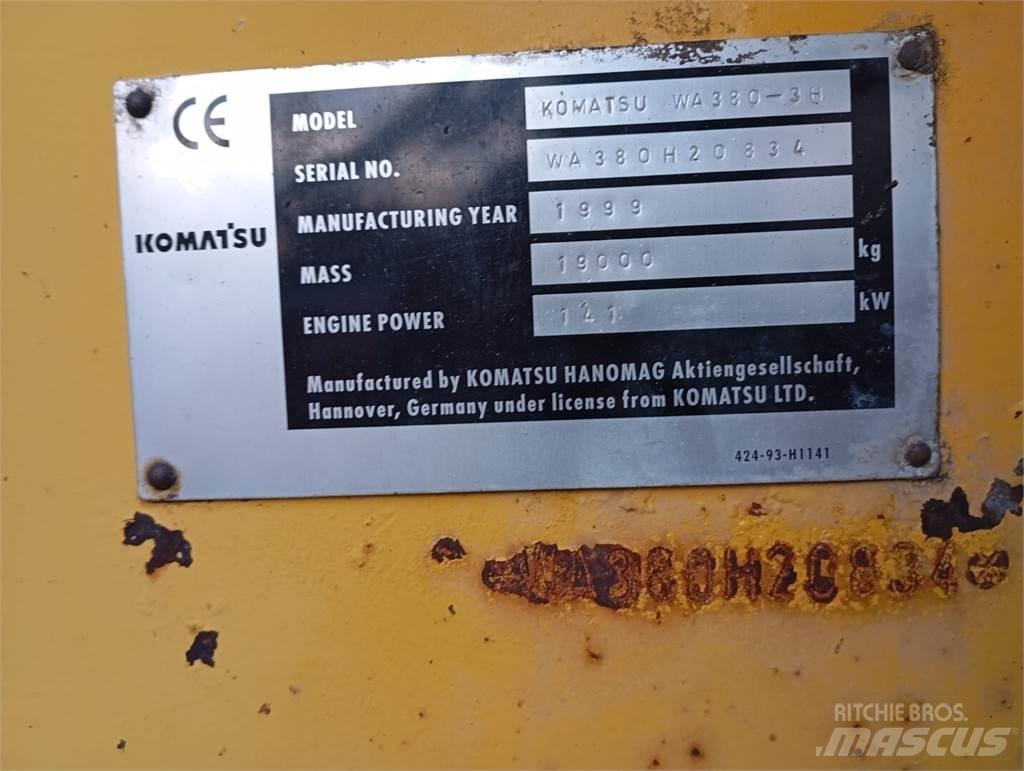 Komatsu WA 380-3H Wielladers