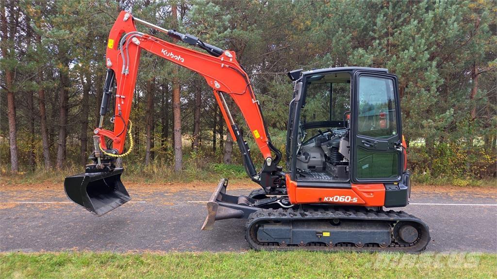 Kubota KX060-5 Minigraafmachines < 7t