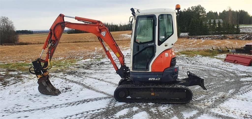Kubota U25-3 Minigraafmachines < 7t
