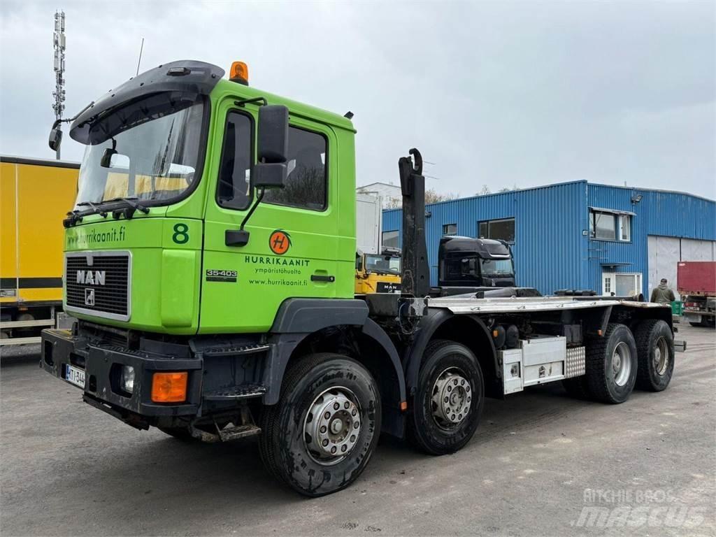 MAN 35.403 8X4 Vrachtwagen met containersysteem