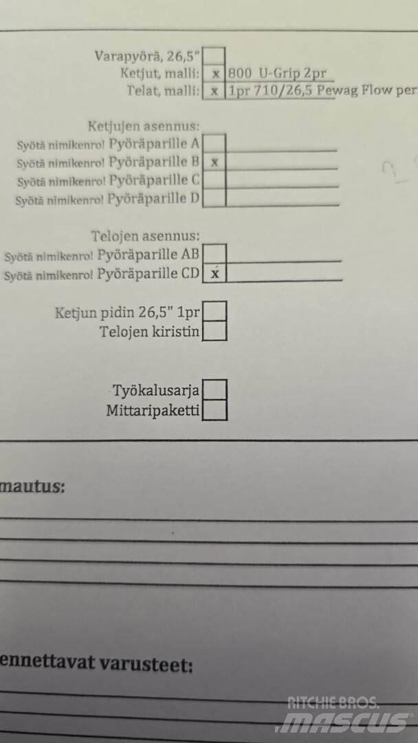 Ponsse Buffalo Forwarders