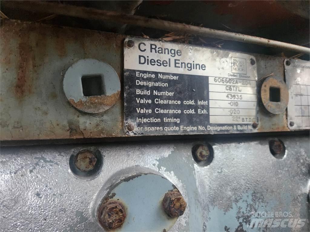Rolls Royce  Diesel generatoren